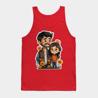 Dad and Daughter Tank Top